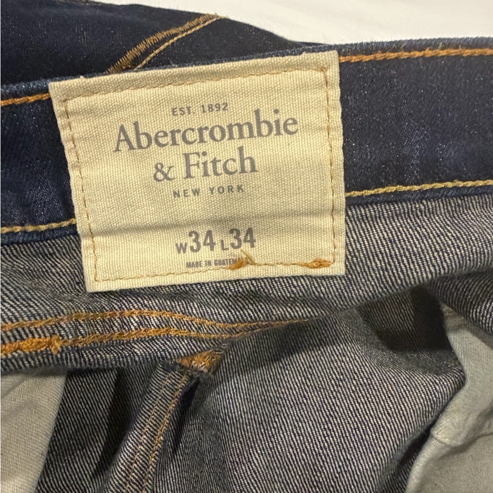Abercrombie & Fitch Dark Indigo Men's Jeans